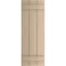 Ekena Millwork Rustic Three Board Joined Board-n-Batten Knotty Pine Faux Wood Shutters, 16 1/2W x 48H, PR SHUBJS16X48KPPR - alternate 3